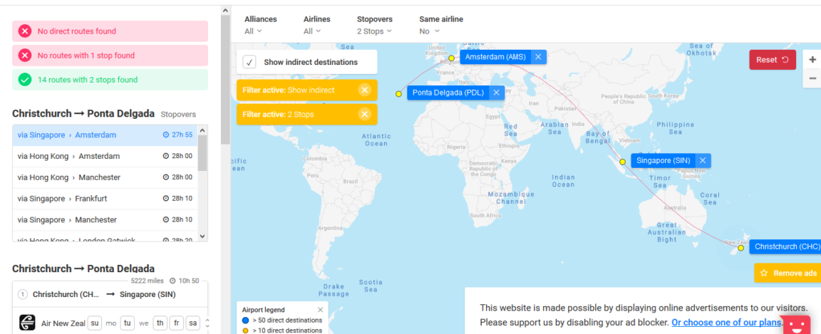 Mapa Gratuito Para Ver Todas Las Rutas A Reas Del Mundo Neoteo