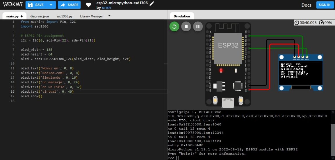 Wokwi Simulador de Arduino y ESP32 para tus proyectos electrónicos