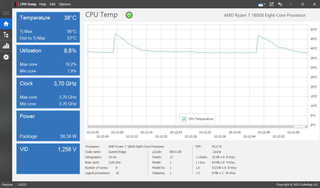 C Mo Monitorear La Temperatura Del Procesador Con Cpu Temp Neoteo