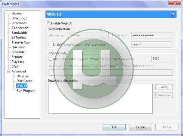 Utorrent helper web ui btinstall не выполнена