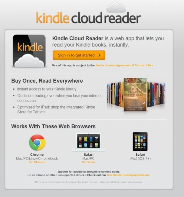 Kindle cloud reader что это