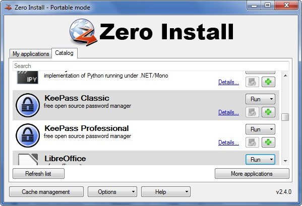 Zero Install 2.25.0 for ios instal free