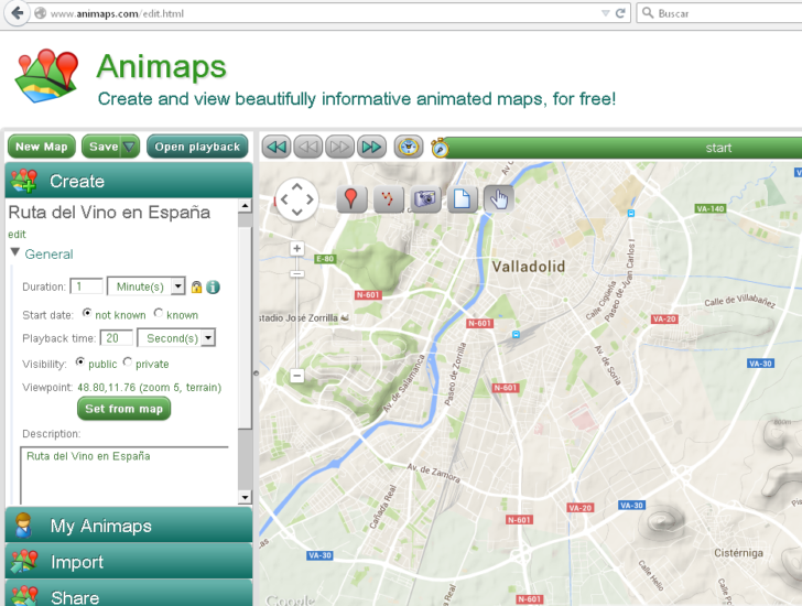 Animaps Crear Mapas Interactivos Y Animados