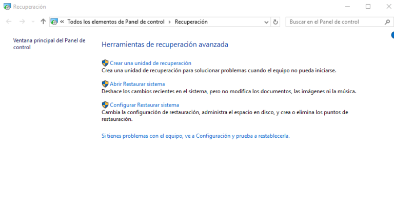 Crear Unidad De Recuperacion Windows 10 Ithresa 1120