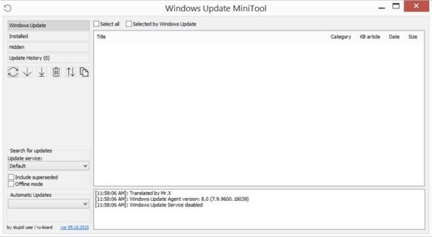 Windows Update Minitool Alternativa Para El Cl Sico Windows Update