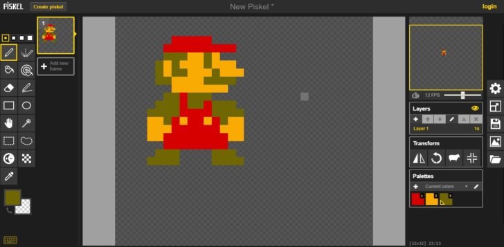 Piskel: Excelente Editor De Píxeles Online – NeoTeo