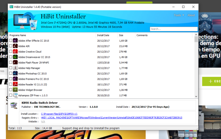 HiBit Uninstaller 3.1.40 for apple download