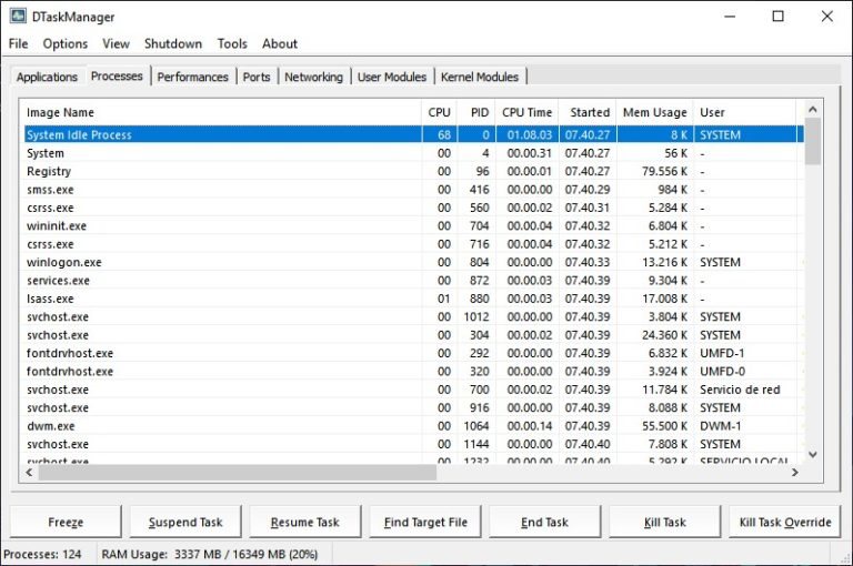 DTaskManager 1.57.31 free instal