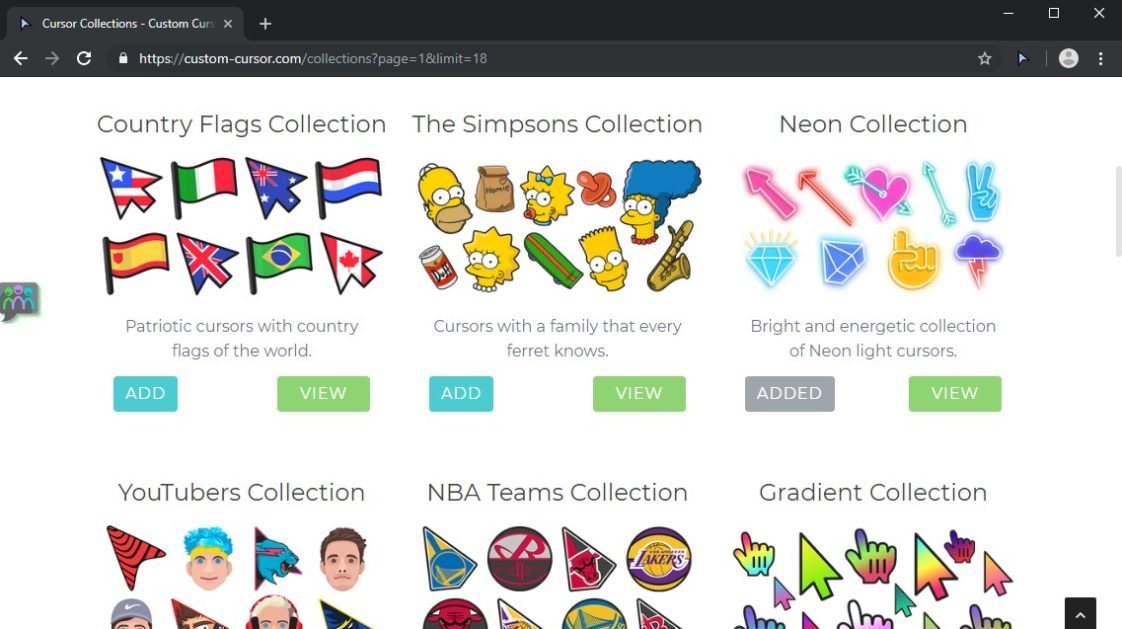 Custom Cursor: Colección De Punteros Para Chrome – NeoTeo