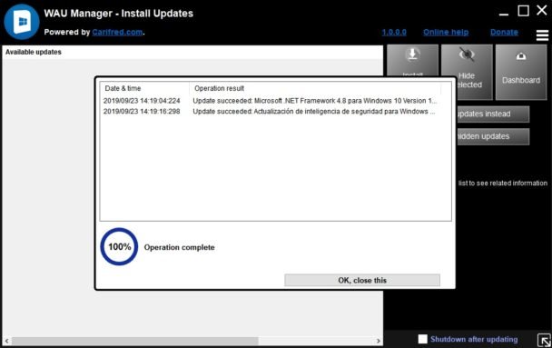 instal the new for mac WAU Manager (Windows Automatic Updates) 3.4.0