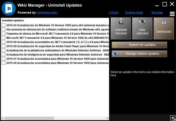 WAU Manager (Windows Automatic Updates) 3.4.0 download the new version for mac