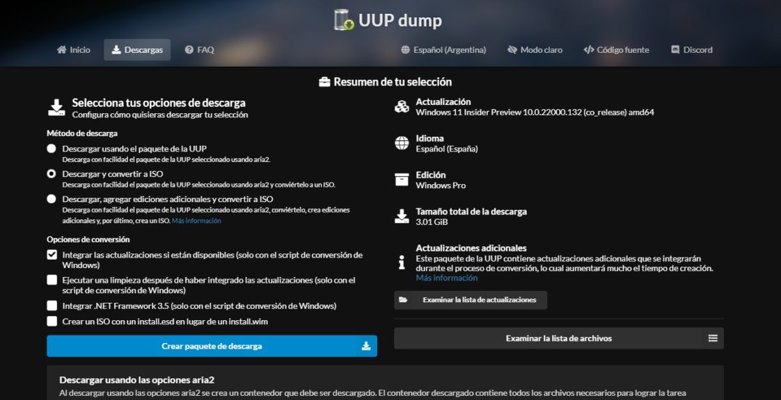 windows 11 uup dump