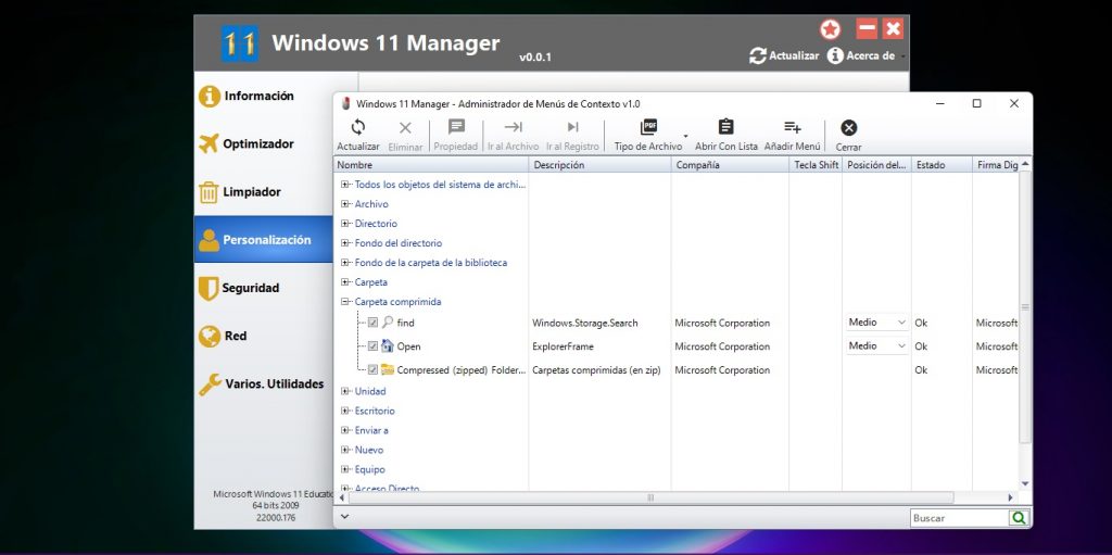 free Windows 11 Manager 1.3.1 for iphone instal