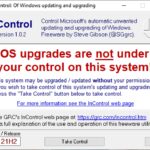 controlar las actualizaciones mayores de Windows
