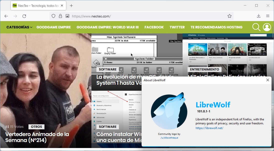 LibreWolf Browser 117.0-1-1 free instals