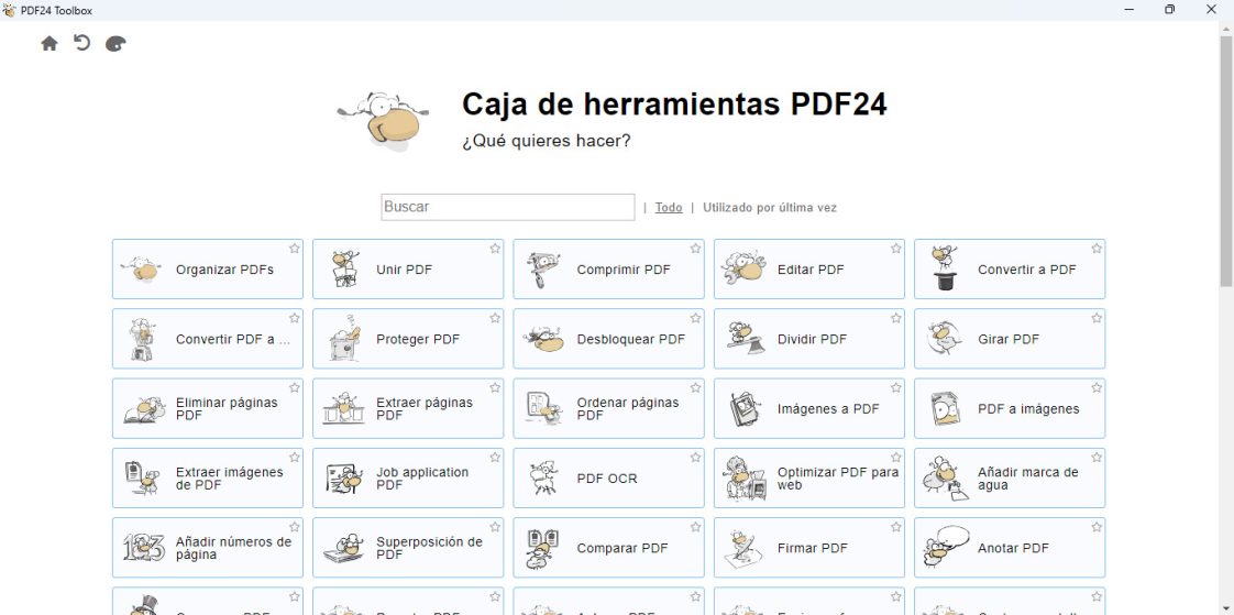 Toolbox 24. Pdf24 creator.