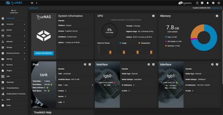 almacenar y gestionar datos en tu red