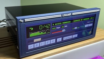 Linamp: Winamp, transformado en reproductor real