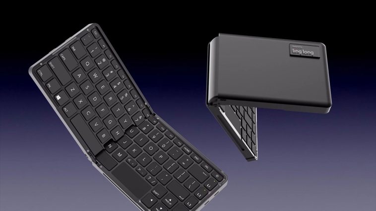 Linglong Foldable: Un ordenador Ryzen 7 en un teclado plegable