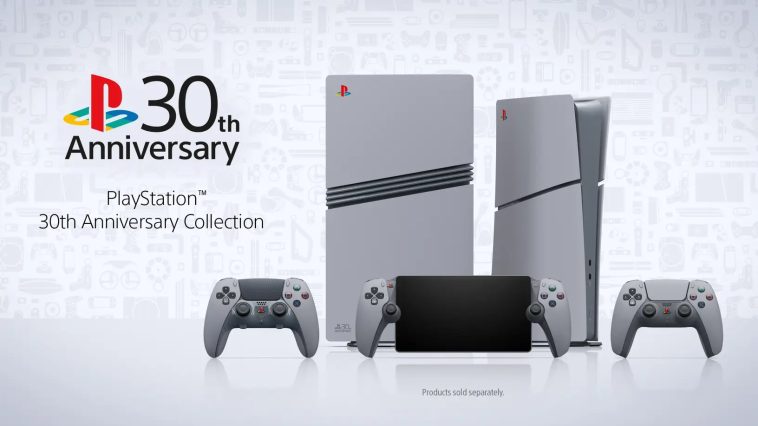 Sony celebra 30 años de PlayStation con un modelo retro de PS5