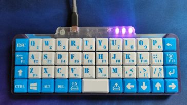 Micro Planck: ¿Es posible imprimir un teclado en 3D?