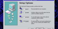 El «setup» de Windows 95 usaba tres sistemas operativos. ¿Por qué?