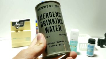 Agua enlatada de los años ‘50: ¿Potable, o veneno puro?