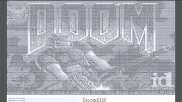 ¿Doom en un PDF? Sí, Doom en un PDF