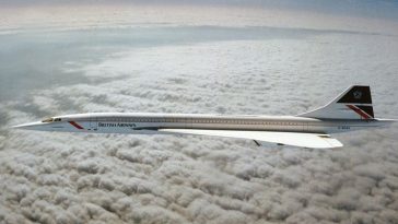 La única foto del Concorde volando a velocidad supersónica