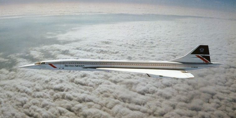 La única foto del Concorde volando a velocidad supersónica