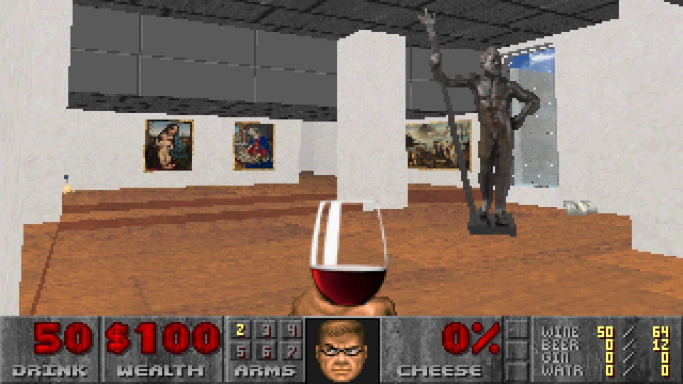 DOOM, The Gallery Experience: Una obra de arte