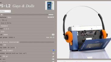 WalkmanLand: Una base de datos con Walkmans de todo el mundo